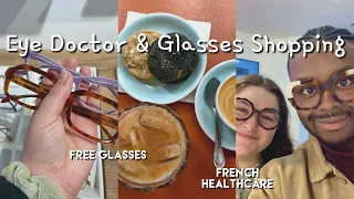 How We Got Free Glasses in France | Watch Americans Get Eye Exams and French Eyeglasses in Paris