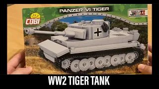 Cobi Tiger Tank build and review 1:48