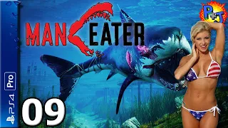 Let's Play Maneater PS4 Pro | Console Gameplay Episode 9 | Apex Alligator (P+J)