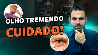 Seu Olho Treme do nada   Tome Cuidado! Descubra o que pode ser