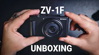 UNBOXING SONY'S ZV-1F AND VLOGGER KIT IN 2023 - What Do You Get?