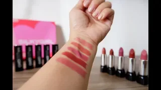 Swatch Party: Silkygirl Cosmetics OMG Powder Matte Lipstick Review + More