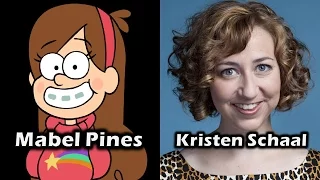 Characters and Voice Actors - Gravity Falls (Complete Edition)