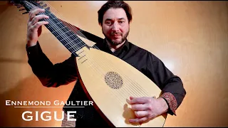 Ennemond Gaultier - Gigue ''La Poste'' for Baroque Lute