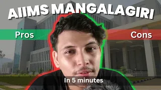 AIIMS Mangalagiri college review in 5 minutes #neet #jee #studywithme