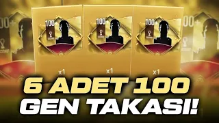 6 ADET +100 GEN TAKASI! FİFA MOBİLE 2022