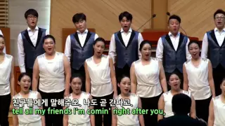 Swing Low Sweet Chariot When the Saints Go Marching in Ansan City Choir 4K Con Shinhwa Park 20151011