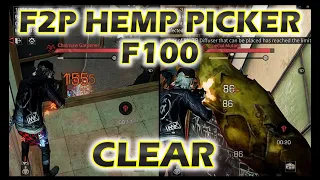Lifeafter Death High How to clear F100 as Hemp Picker F2P in 6 minutes! dh floor 100 tips and trick