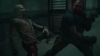 Army of the dead 2021 skilful zombie VS Dave bautista fight scene