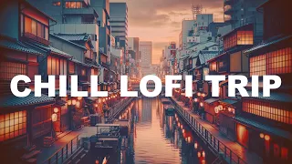 Japanese Sunset Chill Lofi🌅Lofi Hip Hop🌿Chillhop Lofi Beats💖Study/Calm/Sleep