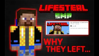 Every Youtuber That LEFT Lifesteal SMP