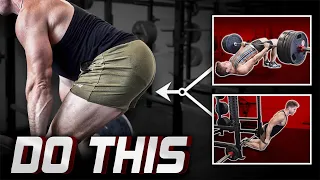 3 Exercises to Build Bigger GLUTES & HAMSTRINGS || COMPLETE STRATEGY (WORKOUT INCLUDED)