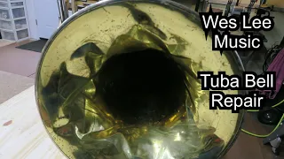 Tuba Bell Repair- Wes Lee Music Repair