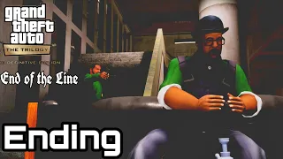 GTA San Andreas Definitive Edition Ending - Day 1 - Final Mission End of the Line - Remastered PS5