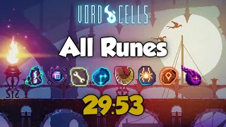 Getting All Runes in under 30 Minutes - Dead Cells Speedrun (AR - 29:53 RTA) Former World Record