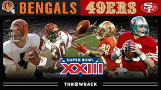 Montana to Rice TOO GOOD! (Bengals vs. 49ers, Super Bowl 23)