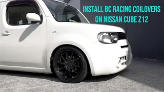 Installing BC Coilovers on my Nissan Cube Z12