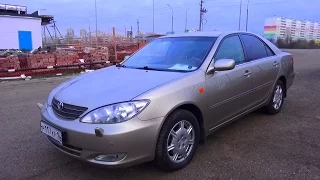 2004 Toyota Camry V6 XV30. Обзор (интерьер, экстерьер, двигатель).