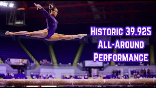 Haleigh Bryant's Historic 39.925 All-Around Performance