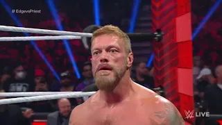 Edge vs Damian Priest 1/2 - WWE Raw 8/22/22
