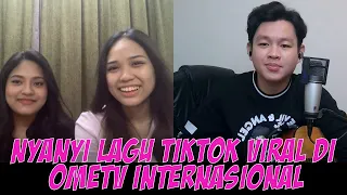 Nyanyi Lagu Tiktok Viral di Ome TV Internasional [LAGI] | Singing Reaction Ome TV Internasional