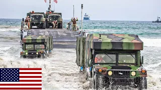 Yemen panic!! Hundreds of amphibious vehicles and US military equipment arrive in the Red Sea