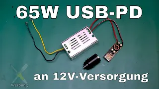 BitBastelei #590 - DIY USB Power Delivery für 12V-Netz
