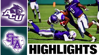 Abilene Christian vs Stephen F. Austin Highlights | College Football Week 8 | 2023 College Football