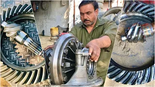 Truck Pinion and Gear ring replace || The Sound is The Differential Gears || Gear Repairing