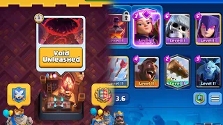 Void unleashed clash royal deck game play | Real gamer 07