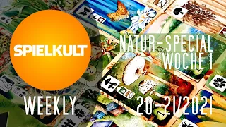 Weekly 20-21/2021 // Brettspiel-Reviews, Preview // Natur-Special-Woche 1