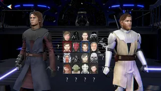 force kombat anakin skywalker vs obi-wan kenobi (anakin gameplay)