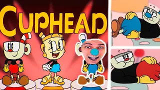 CUPHEAD ЗА 3 МИНУТЫ ! - CUPHEAD ANIMATED in 3 MINUTES [Cuphead DLC Animated in 2 Minutes] Реакция