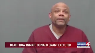 Execution of Donald Grant described as “peaceful” and “uneventful”