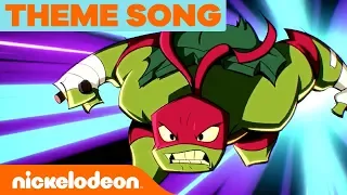 'Rise of the Teenage Mutant Ninja Turtles' Official NEW SERIES Theme Song 🎵 | Nick