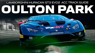 LAMBORGHINI HURACAN GT3 EVO2 ACC 1.9 TRACK GUIDE & SETUP | EP 15 OULTON PARK