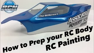 How to Paint Your RC Body - Prepping - Pactra Paint Series EP1