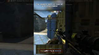 The craziest shot I've ever hit in my CS:GO Career