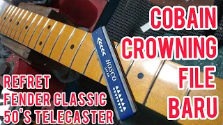 #bassboifretworks Ep.102 Fender Telecaster Classic 50's ReFret