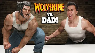 WOLVERINE VS. DAD!!! Exclusive Wolverine Statue - Sideshow Logan Premium Format Figure