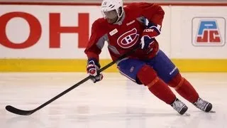 P.K. Subban skates in Brossard