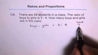 Ratio of Boys to Girls C8