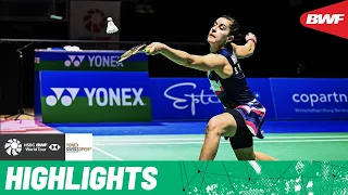 Top seed Carolina Marin faces off against Tomoka Miyazaki