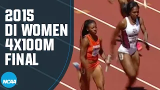 Women's 4x100m - 2015 NCAA outdoor track and field championships