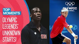 Top 10 unknown debuts of Olympic Champions | Top Moments