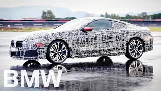 BMW 8 Series Coupé 2018. First real images and test-drive.