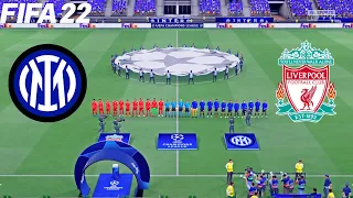 FIFA 22 | Inter Milan vs Liverpool - UCL Champions League UEFA - Full Match & Gameplay