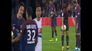 Neymar Vs Cavani Fight For Penalty - Cavani Refuse $ Million To Give Up Penalty | Football Fan