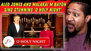 IS THIS KID A PRODIGY? | Reaction to Aled Jones and Malakai M Bayoh singing 'O Holy Night' Duet