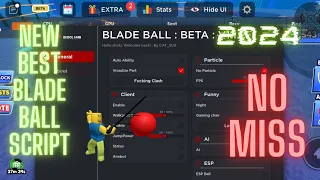 THE PERFECT SCRIPT FOR BLADE BALL🤑 (OP) BEST PARRY,BEST SPAM,NO LAG THIS 2024!